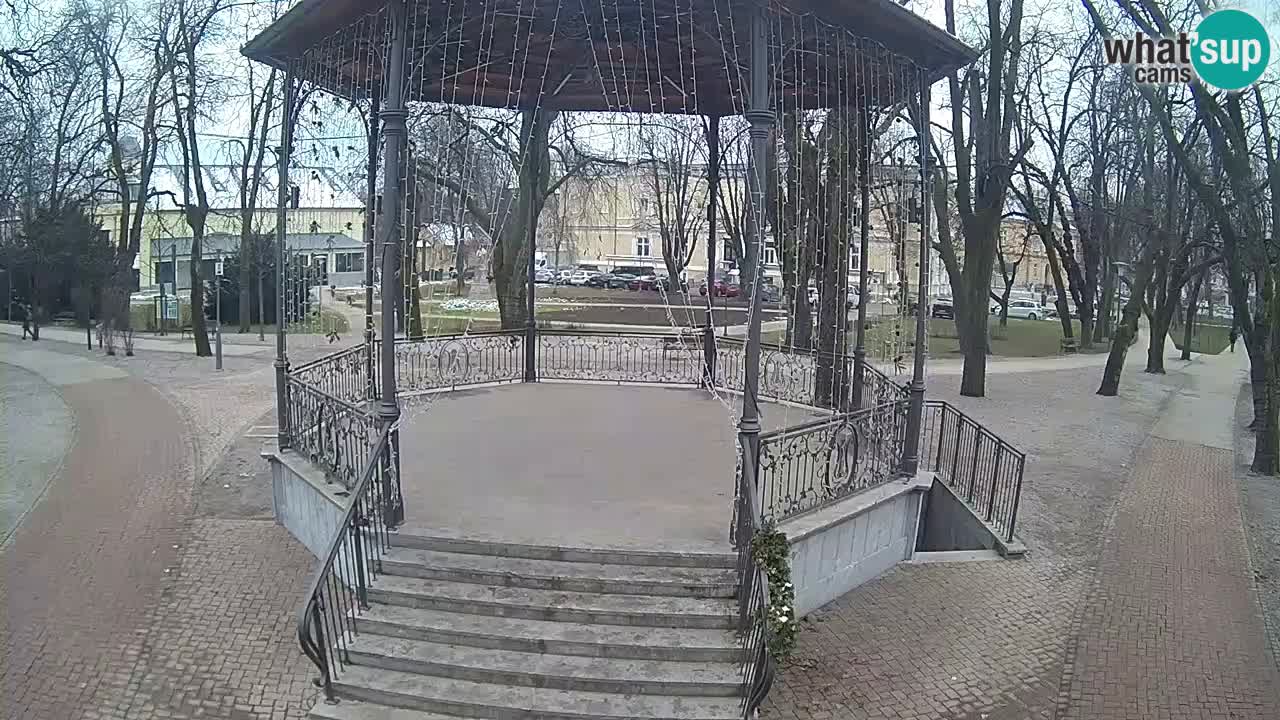 Karlovac live webcam – music pavilion