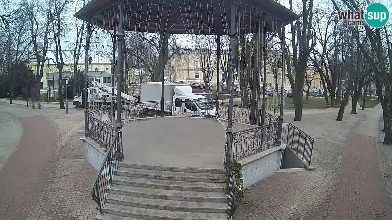 Karlovac live webcam – music pavilion