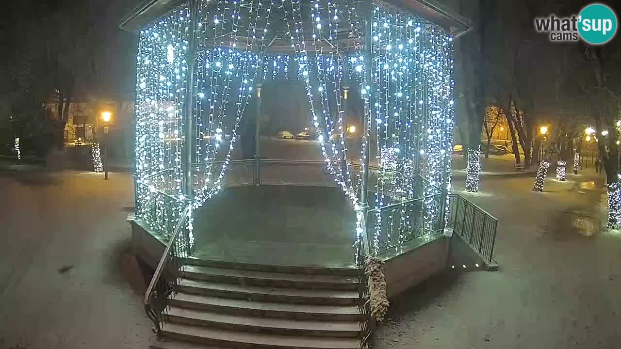 Karlovac live webcam – music pavilion