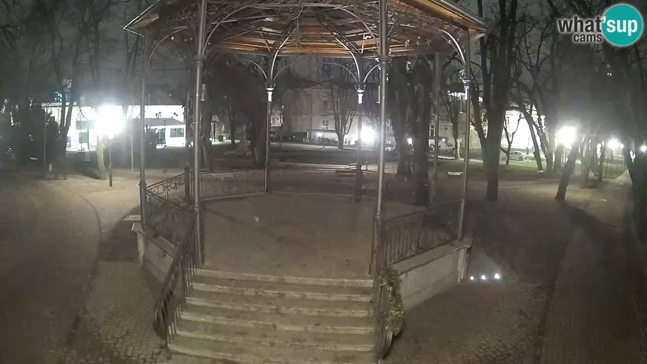 Karlovac live webcam – music pavilion