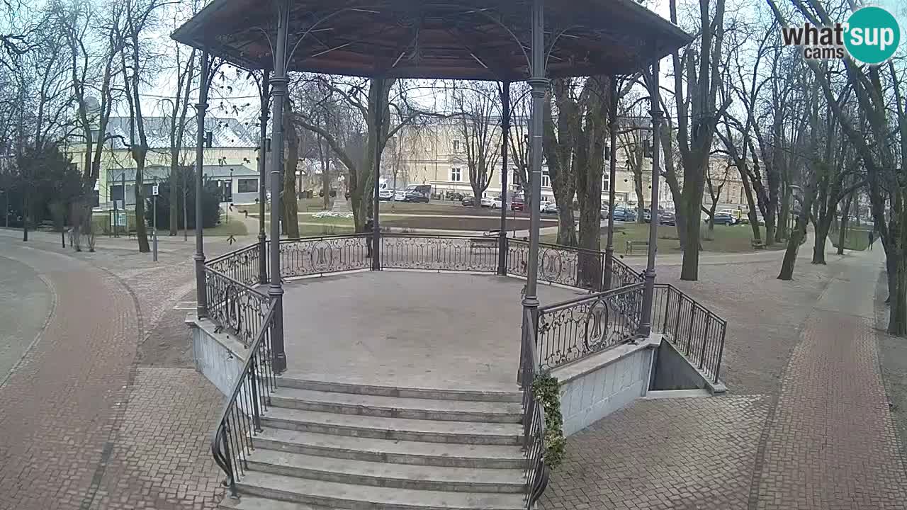 Karlovac live webcam – music pavilion