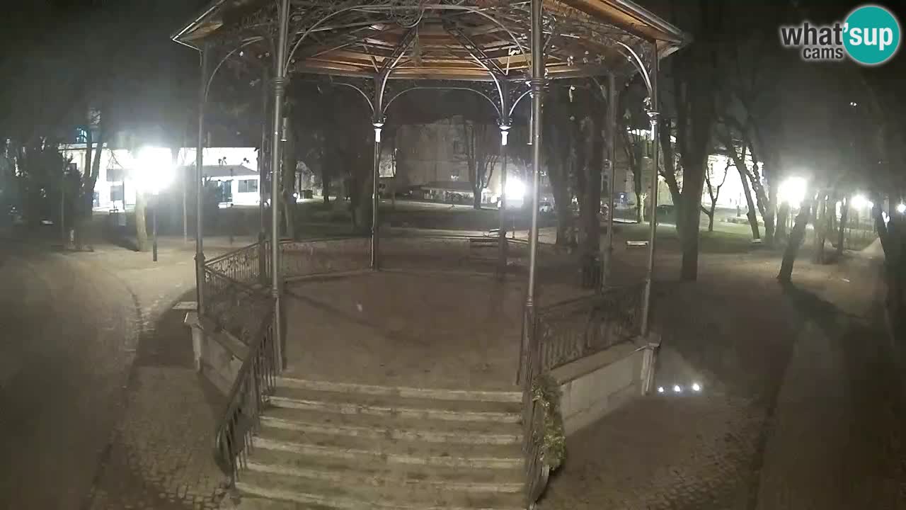 Karlovac live webcam – music pavilion