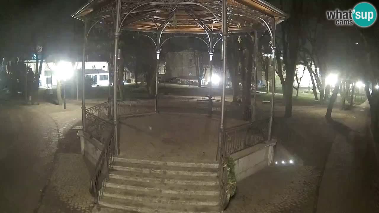 Karlovac live webcam – music pavilion