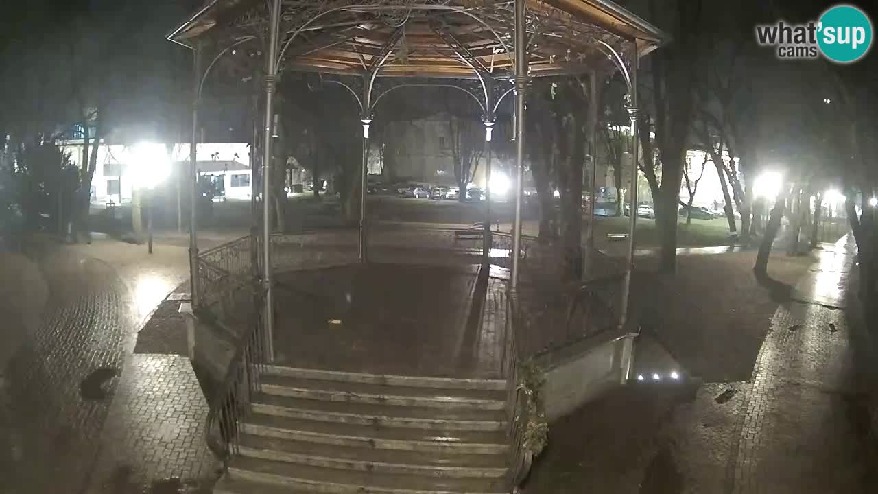 Karlovac live webcam – music pavilion