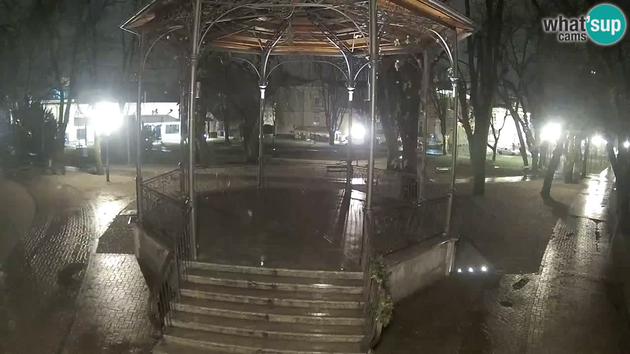 Karlovac live webcam – music pavilion