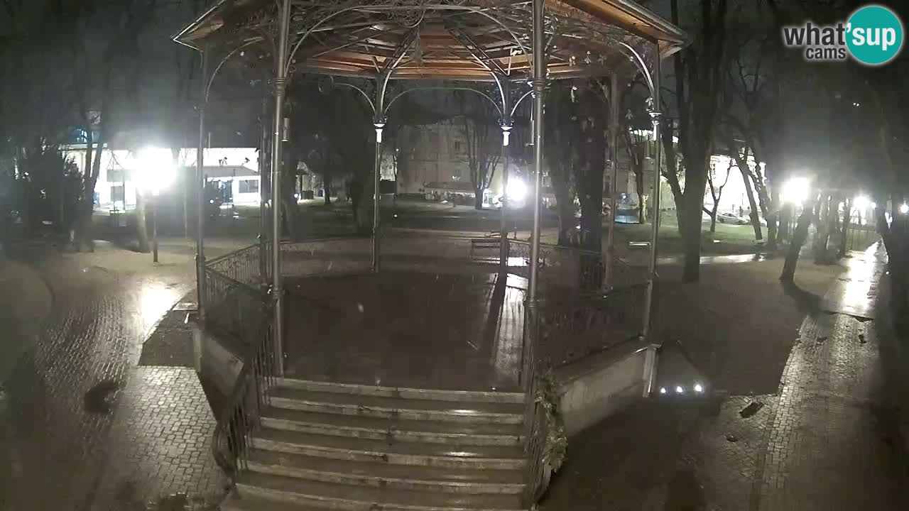 Karlovac live webcam – music pavilion