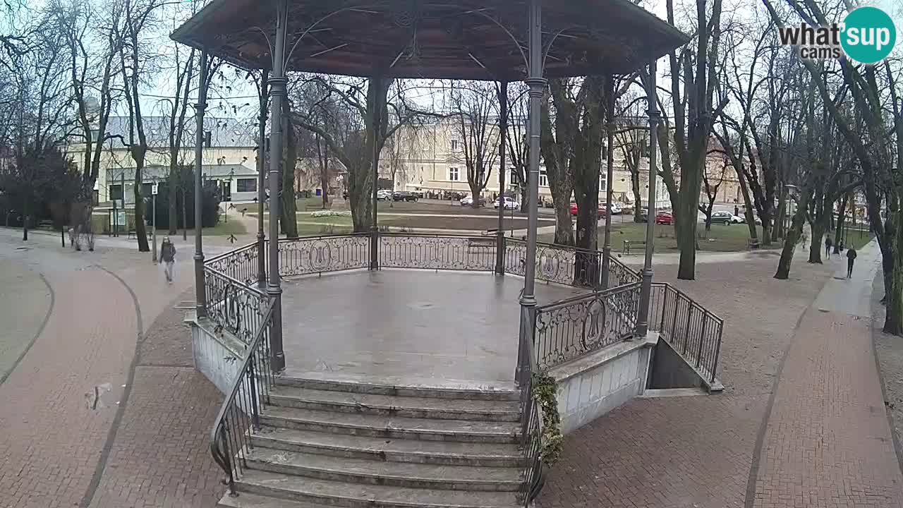 Karlovac live webcam – music pavilion