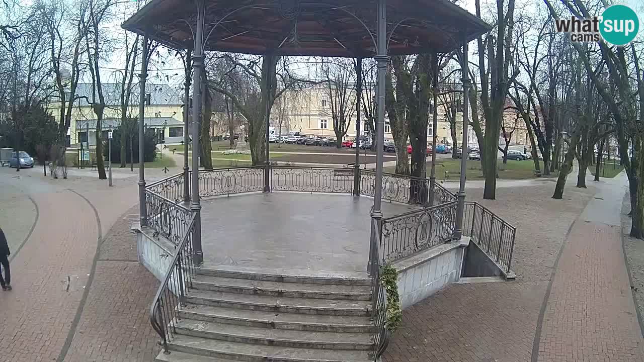 Karlovac live webcam – music pavilion