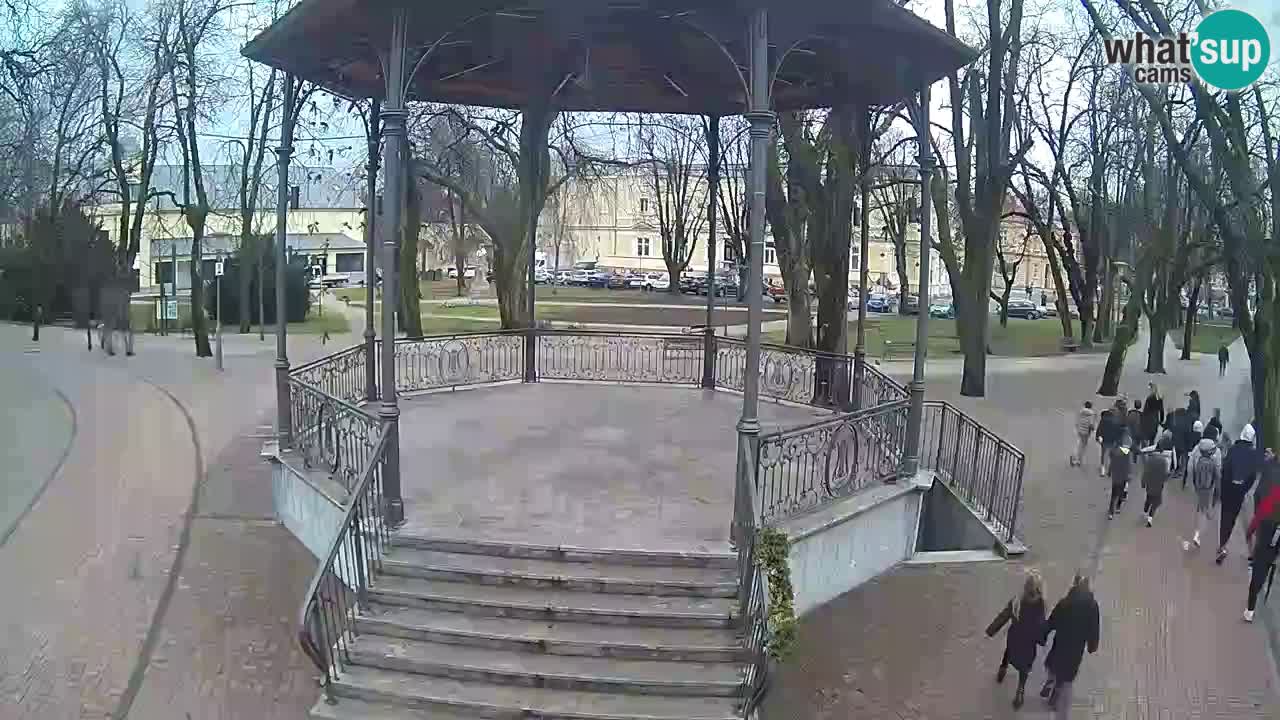 Karlovac live webcam – music pavilion