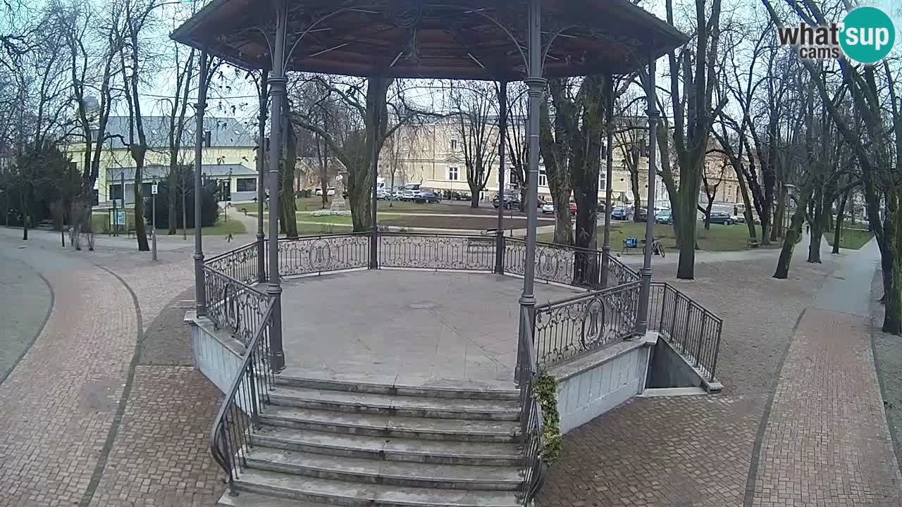 Karlovac live webcam – music pavilion