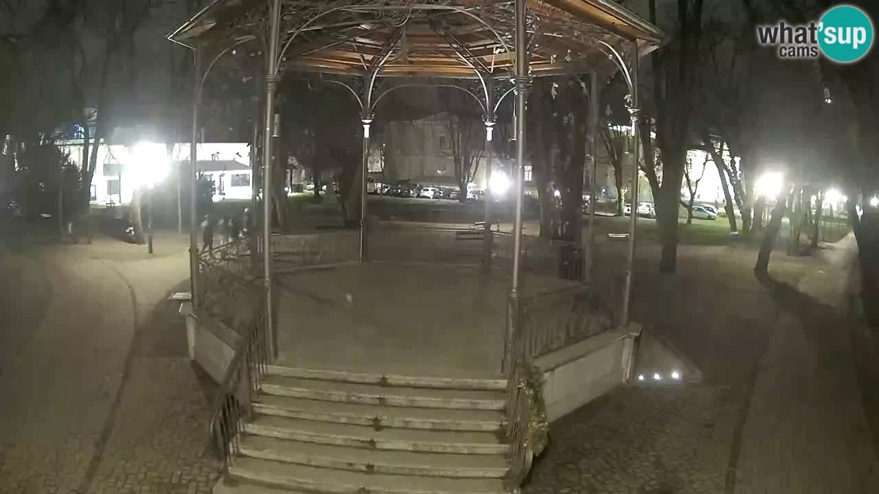 Karlovac live webcam – music pavilion