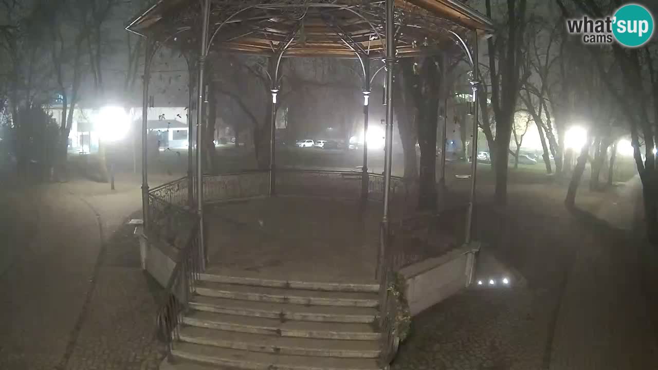 Karlovac live webcam – music pavilion