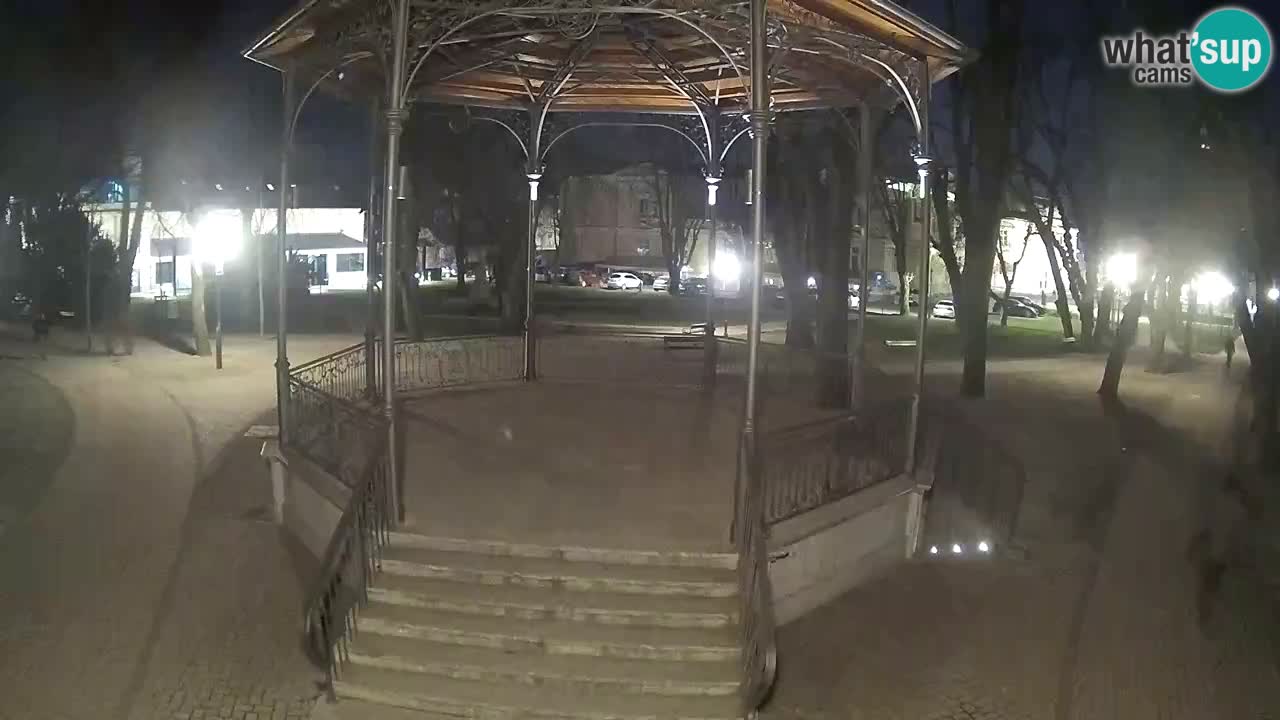 Karlovac live webcam – music pavilion