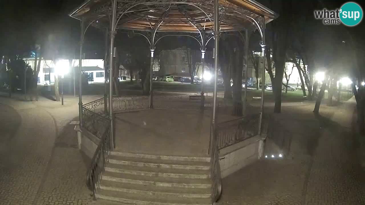 Karlovac live webcam – music pavilion