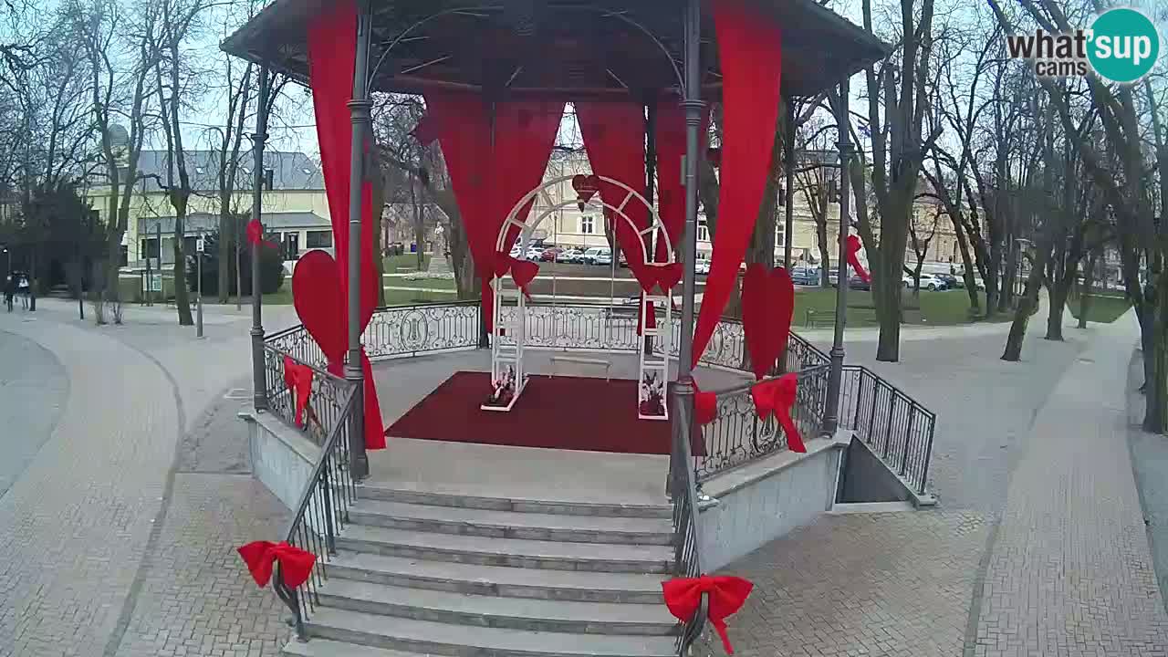 Karlovac live webcam – music pavilion