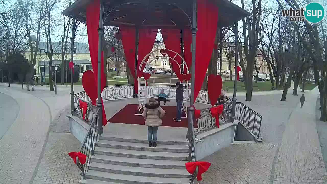 Karlovac live webcam – music pavilion