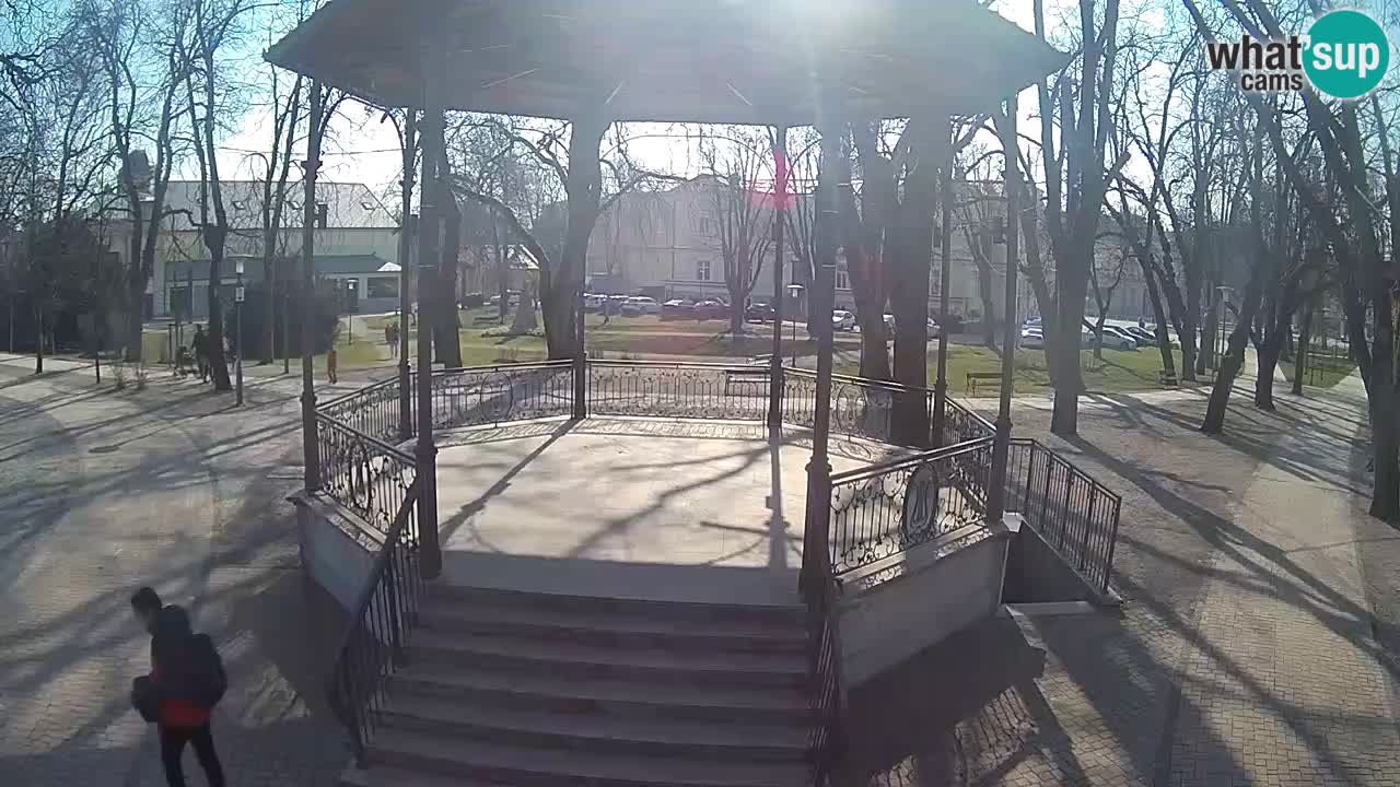 Karlovac live webcam – music pavilion