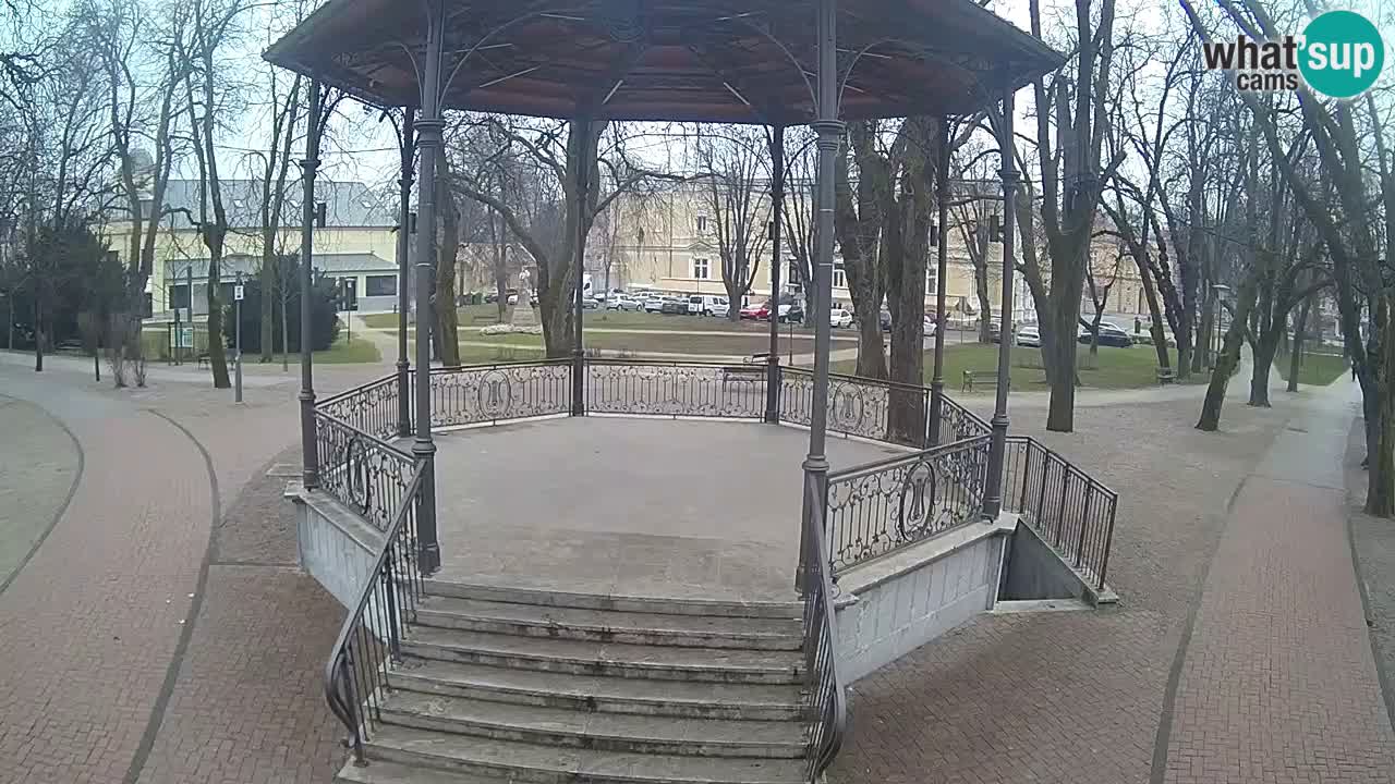 Karlovac live webcam – music pavilion