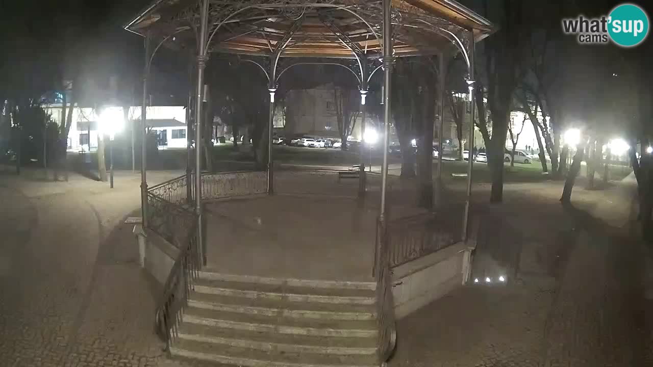 Karlovac live webcam – music pavilion