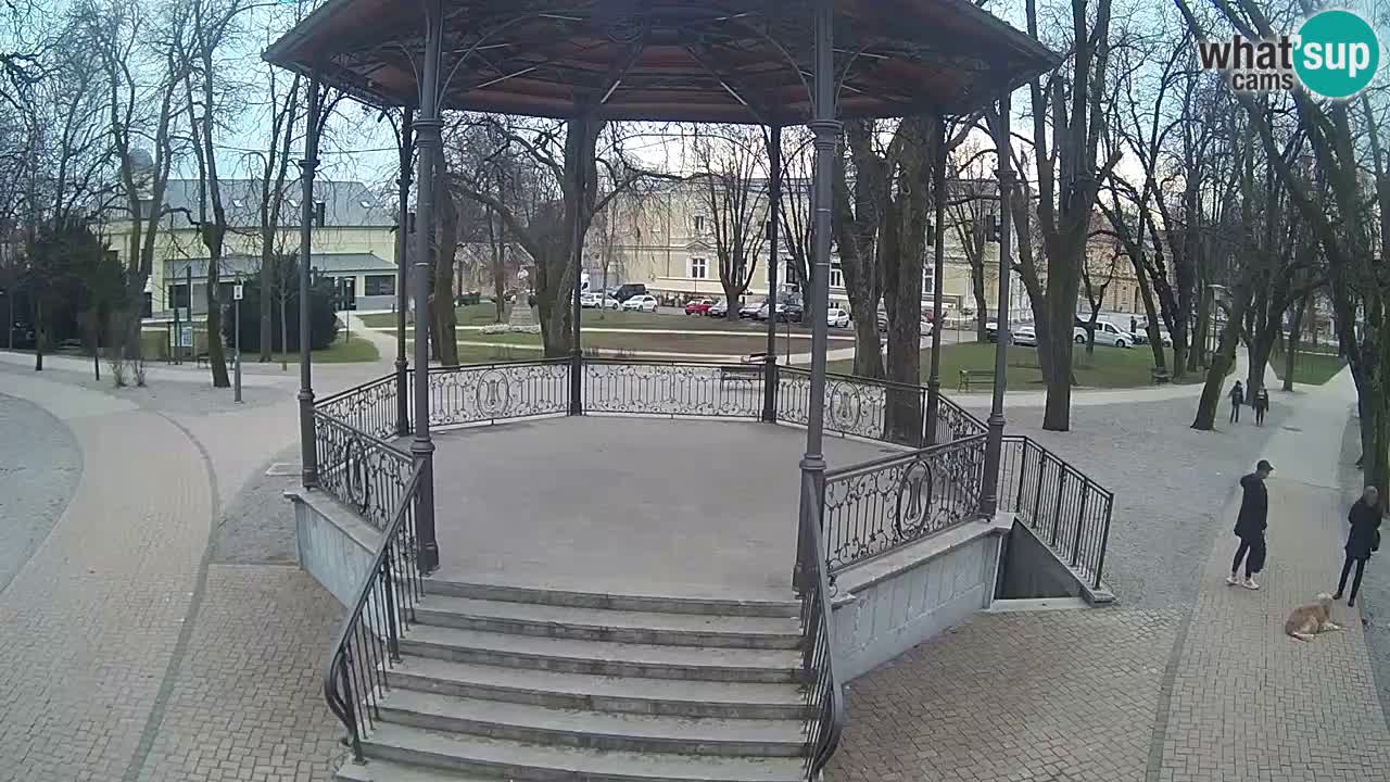 Karlovac live webcam – music pavilion