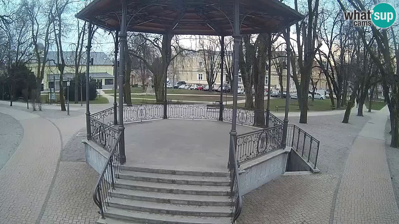 Karlovac live webcam – music pavilion