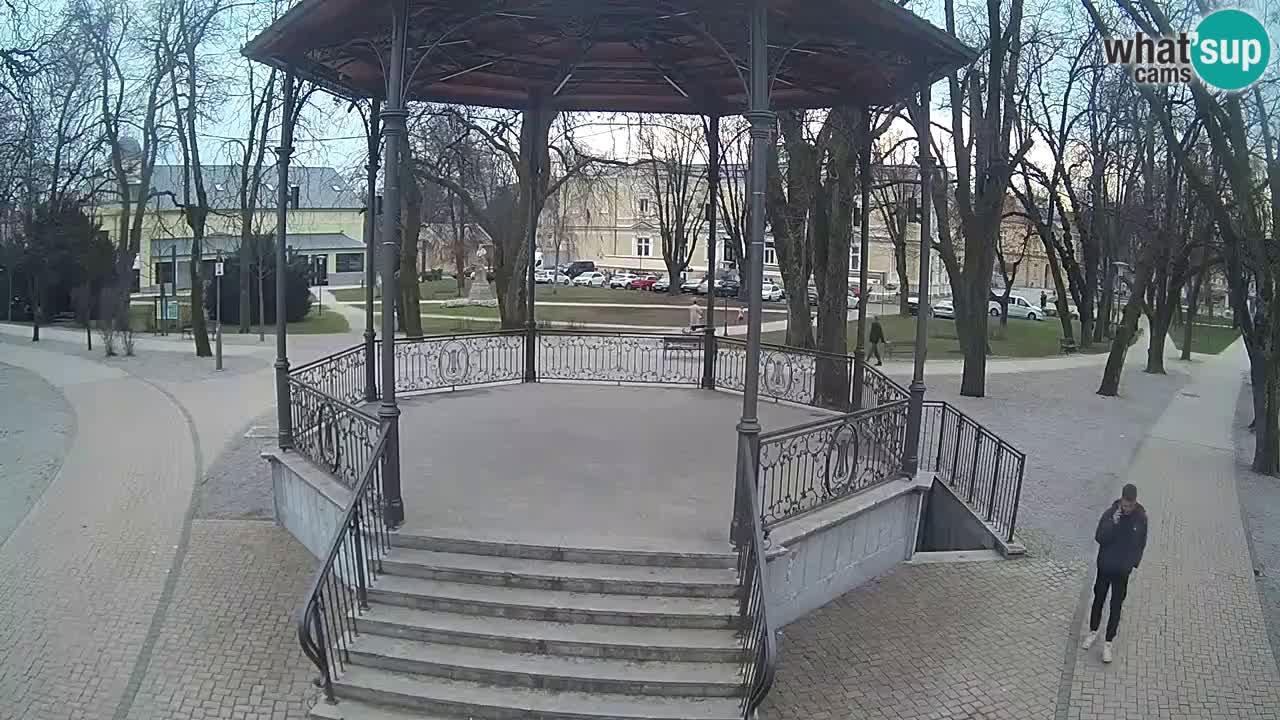 Karlovac live webcam – music pavilion