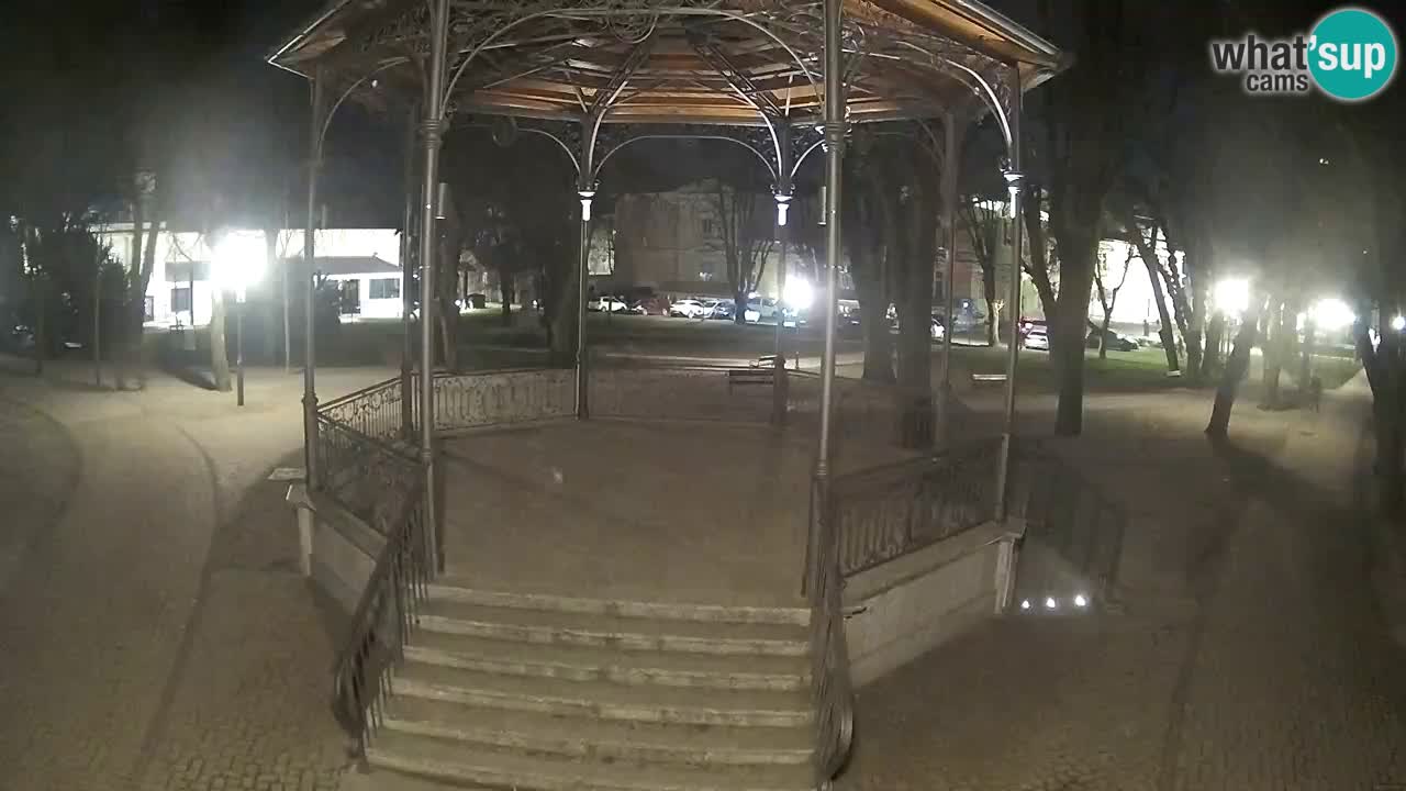 Karlovac live webcam – music pavilion