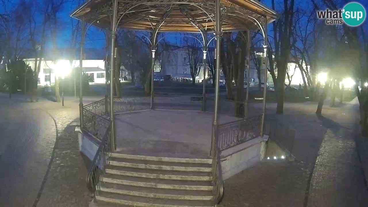 Karlovac live webcam – music pavilion