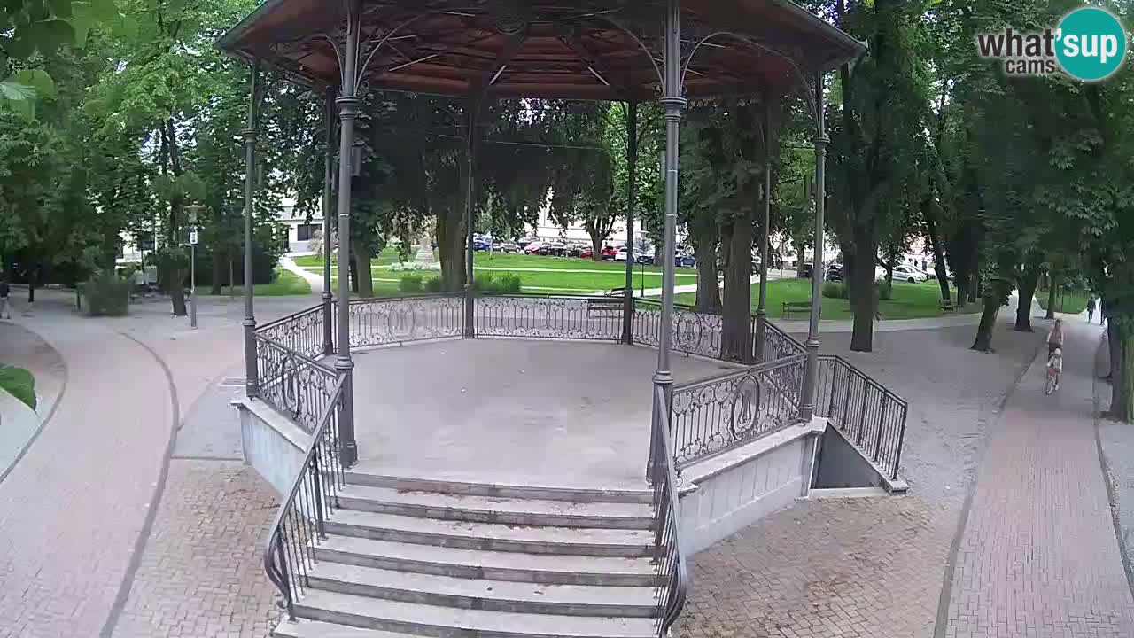 Karlovac live webcam – music pavilion