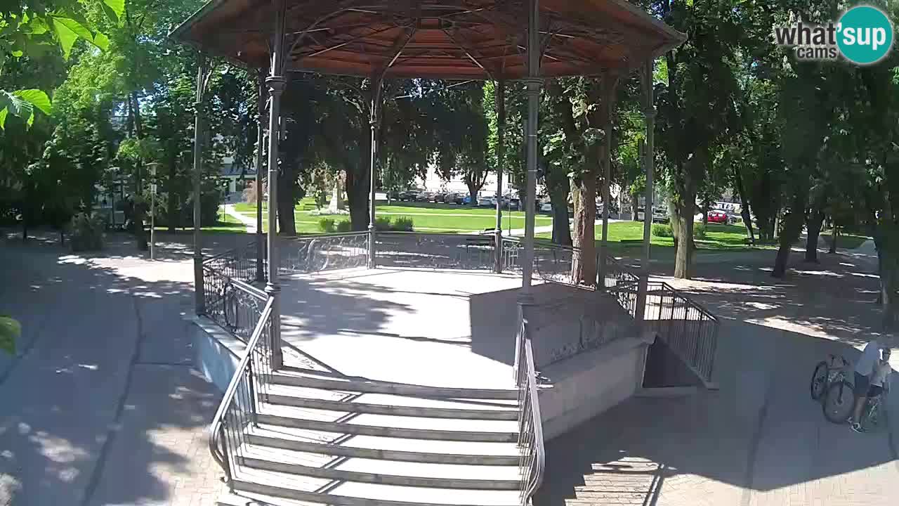 Karlovac live webcam – music pavilion