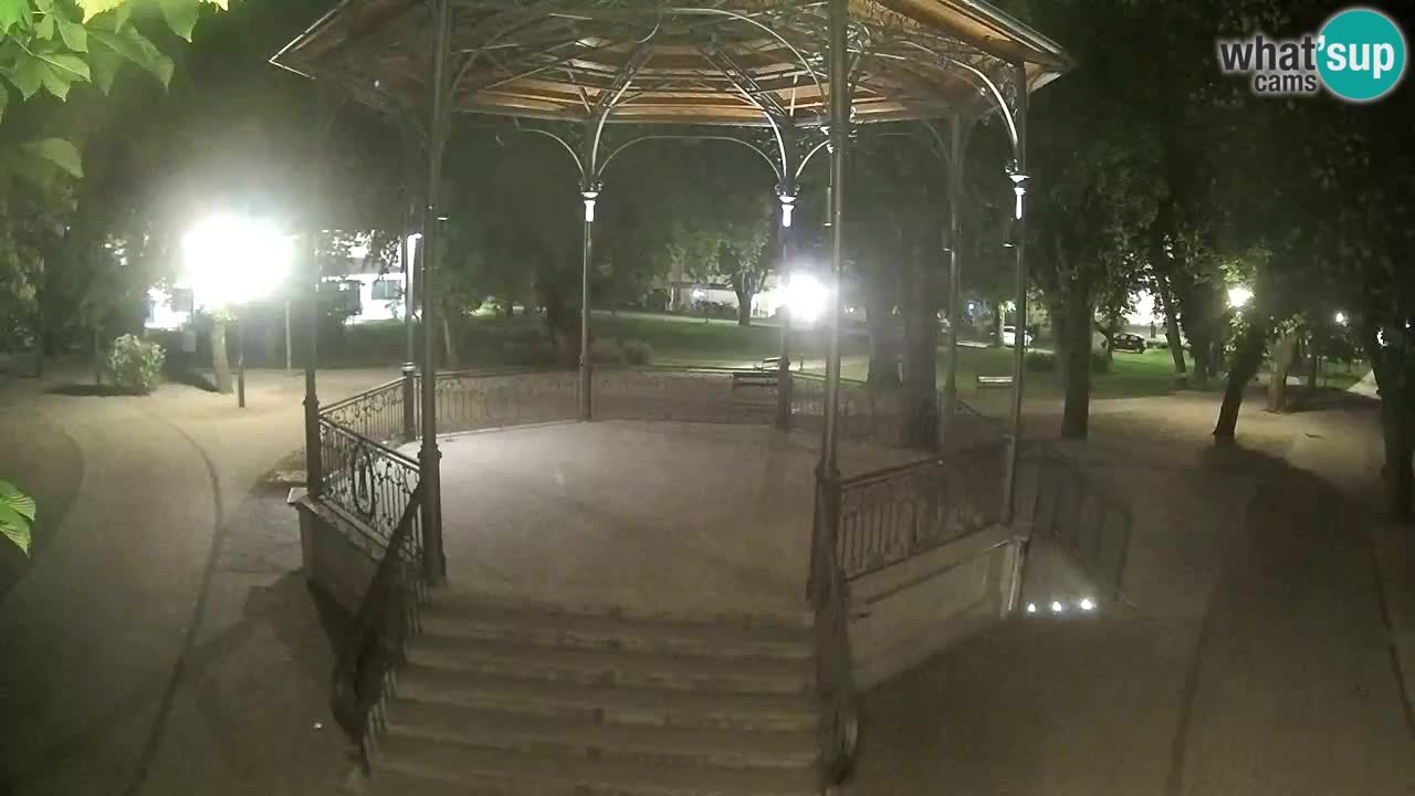 Karlovac live webcam – music pavilion