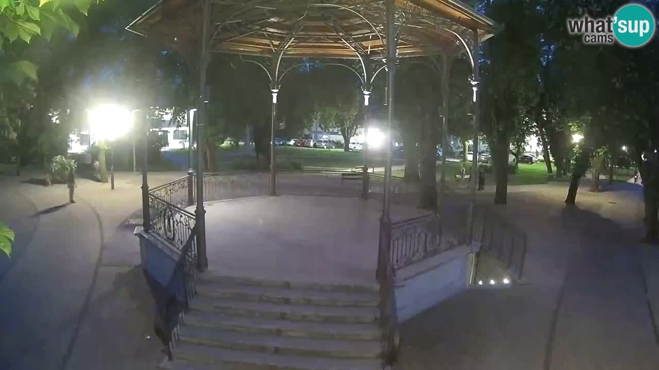 Karlovac live webcam – music pavilion