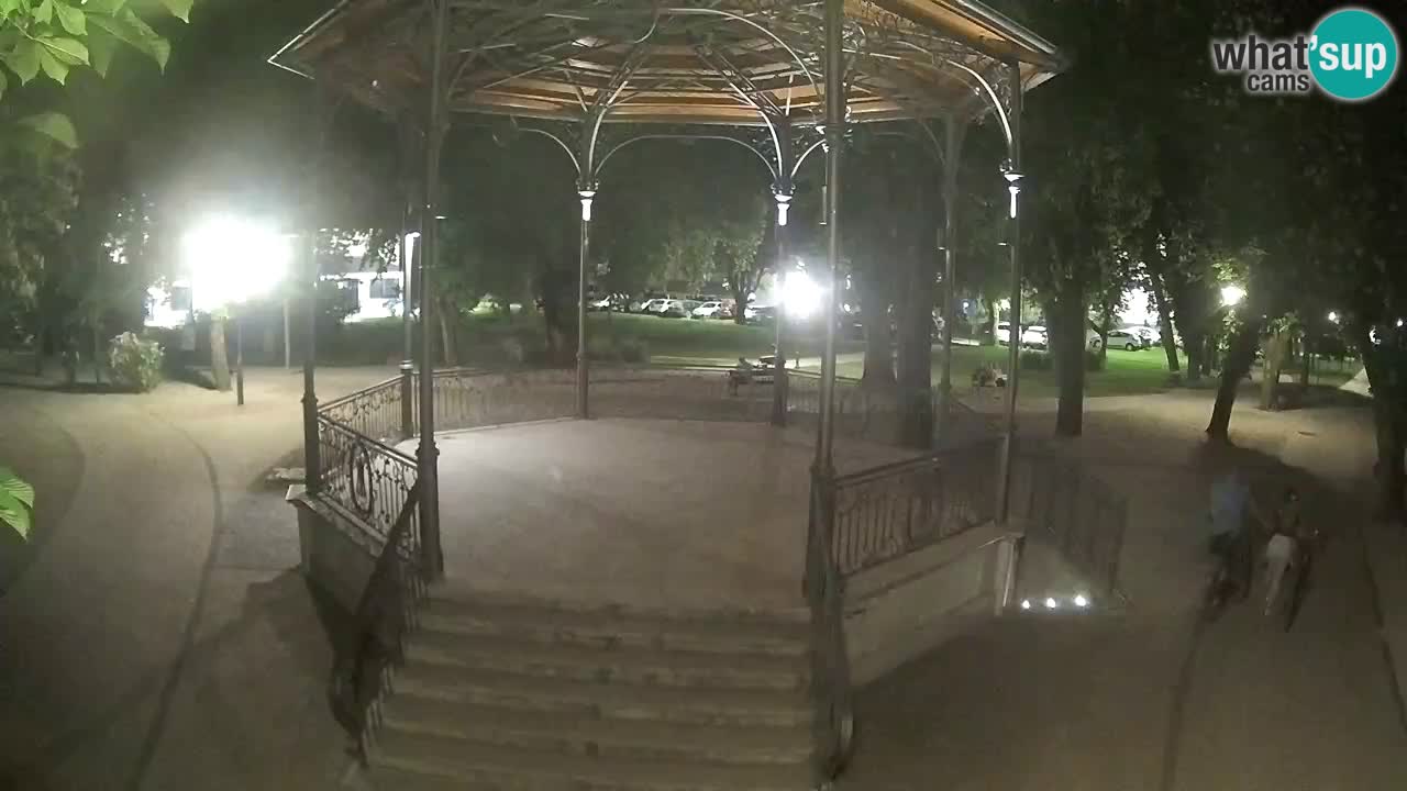 Karlovac live webcam – music pavilion