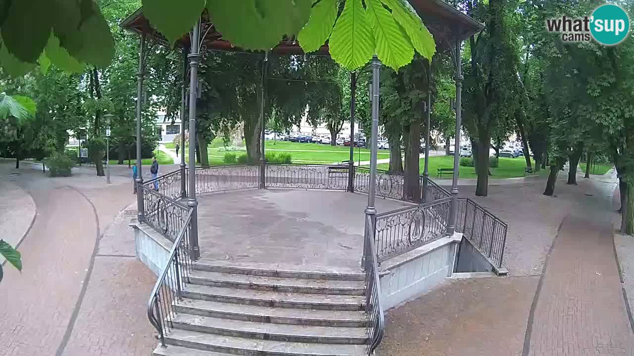 Karlovac live webcam – music pavilion
