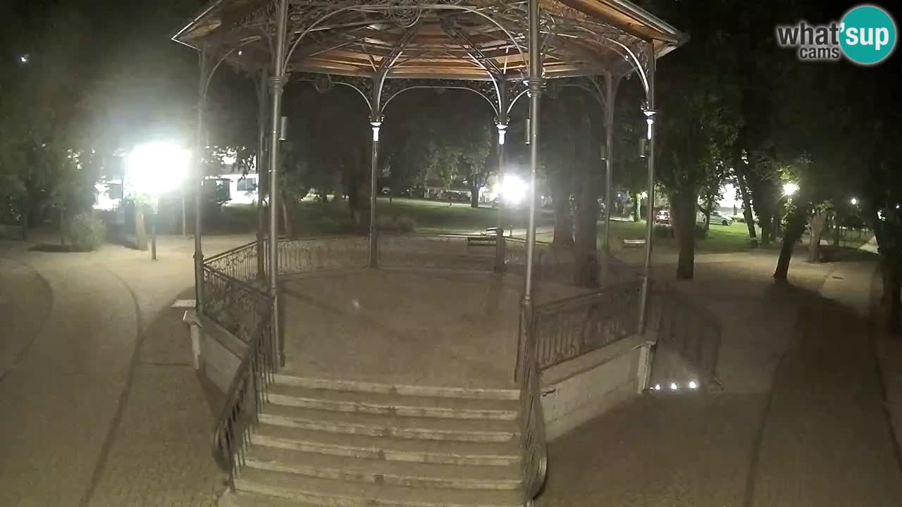 Karlovac live webcam – music pavilion