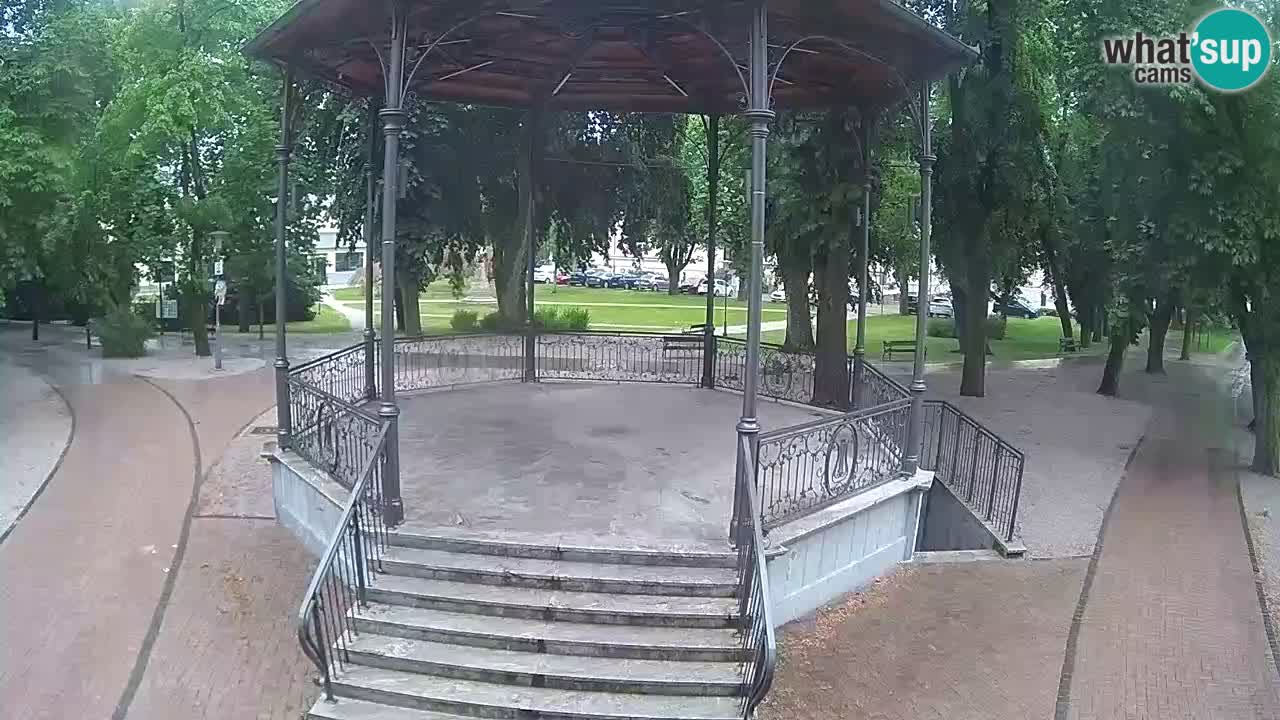 Karlovac live webcam – music pavilion