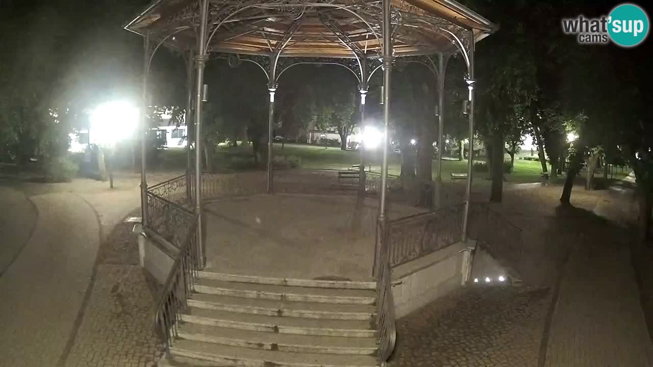 Karlovac live webcam – music pavilion