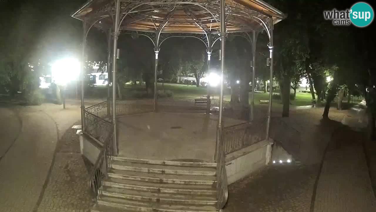 Karlovac live webcam – music pavilion