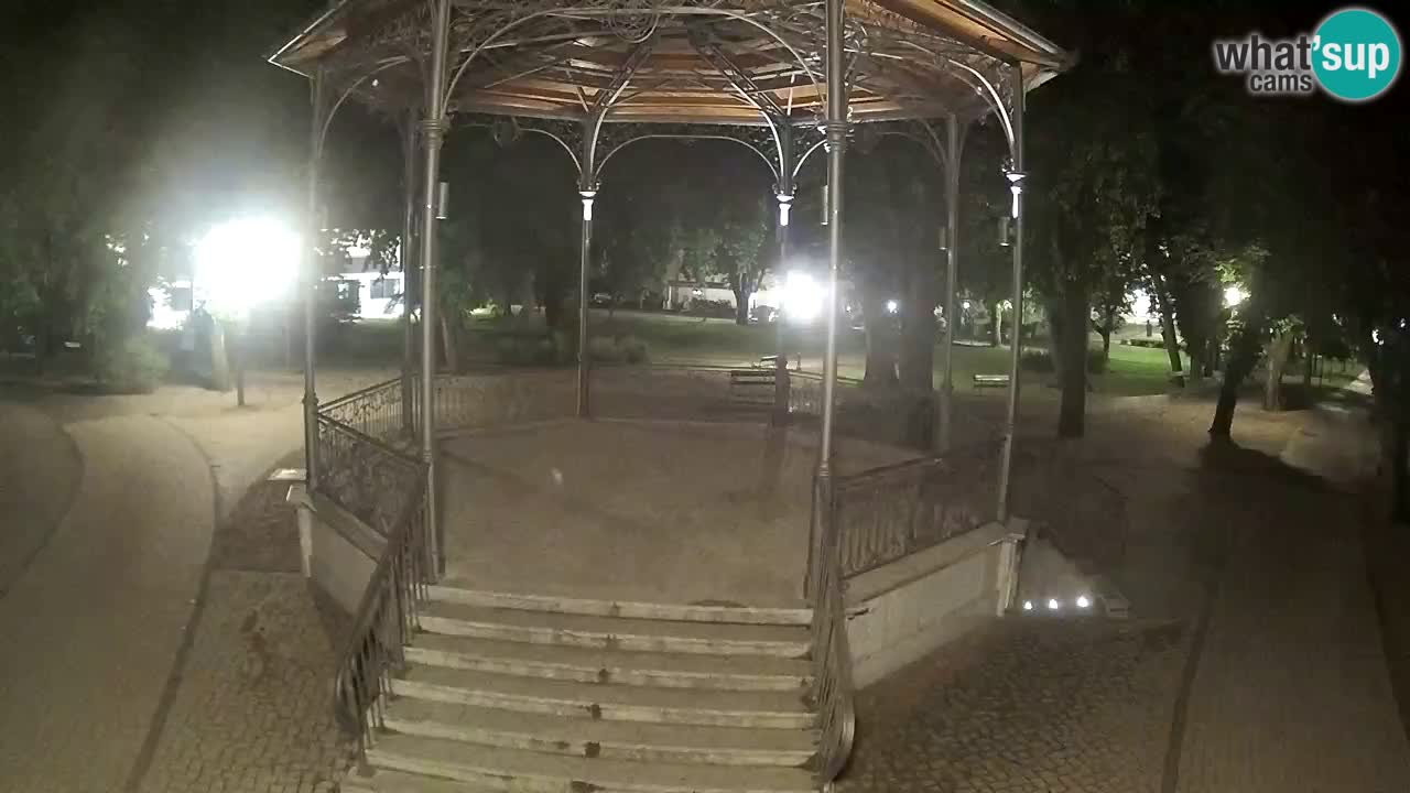 Karlovac live webcam – music pavilion