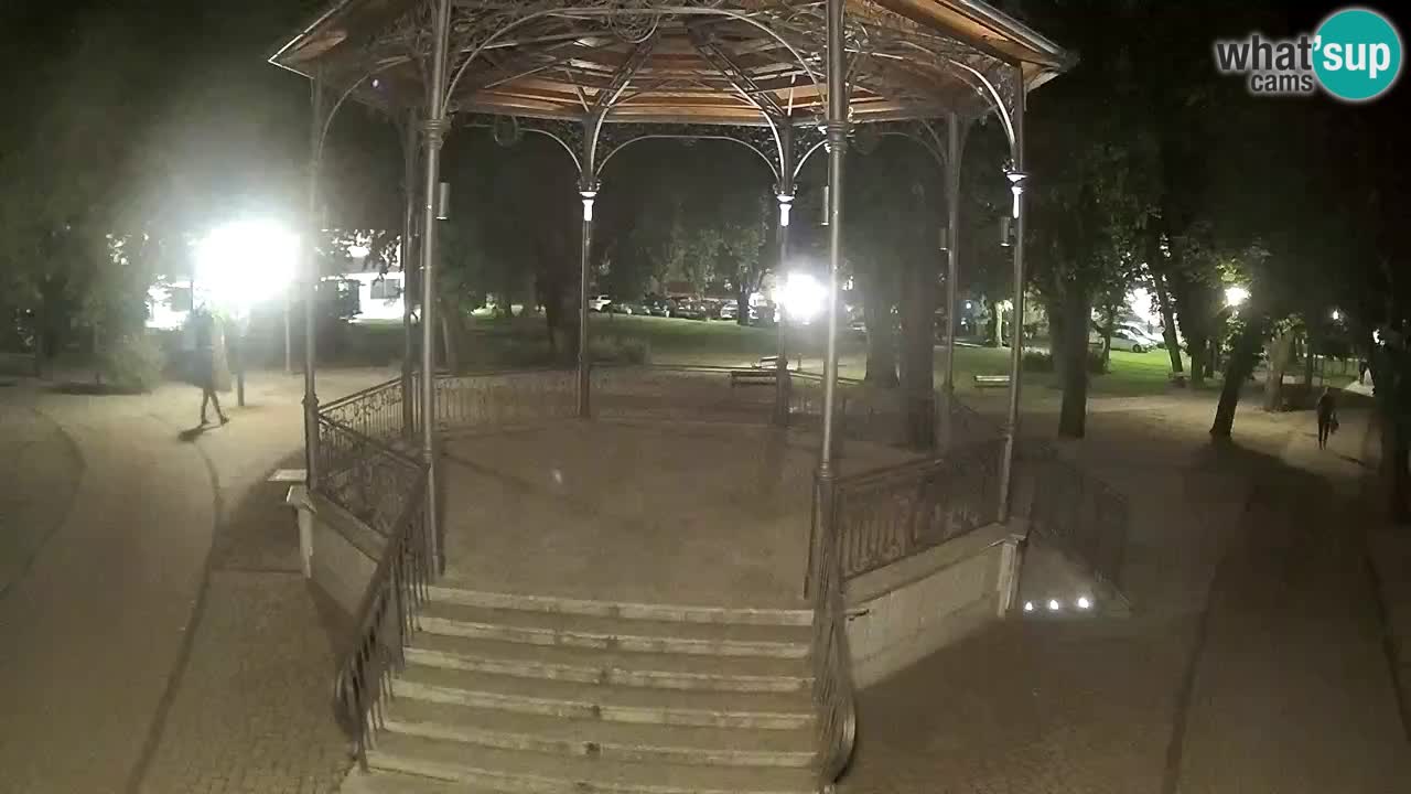 Karlovac live webcam – music pavilion