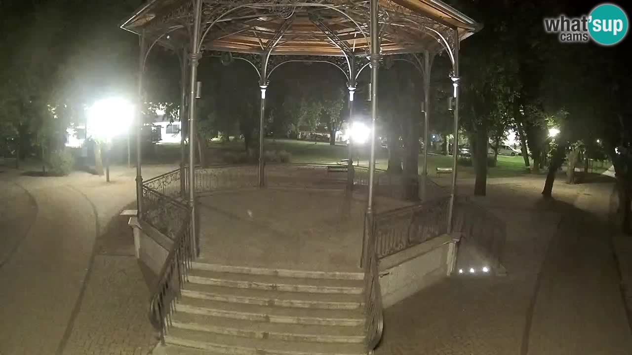 Karlovac live webcam – music pavilion