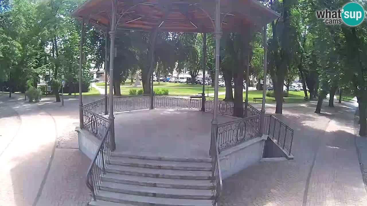 Karlovac live webcam – music pavilion