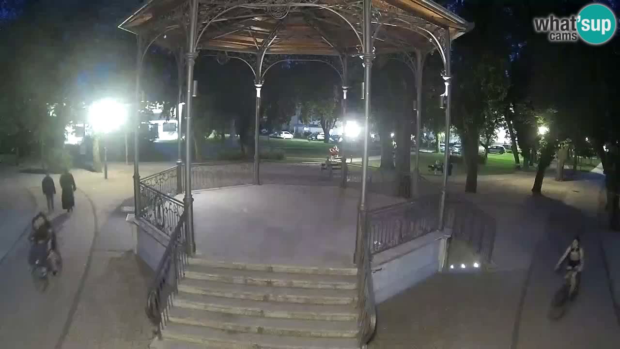 Karlovac live webcam – music pavilion