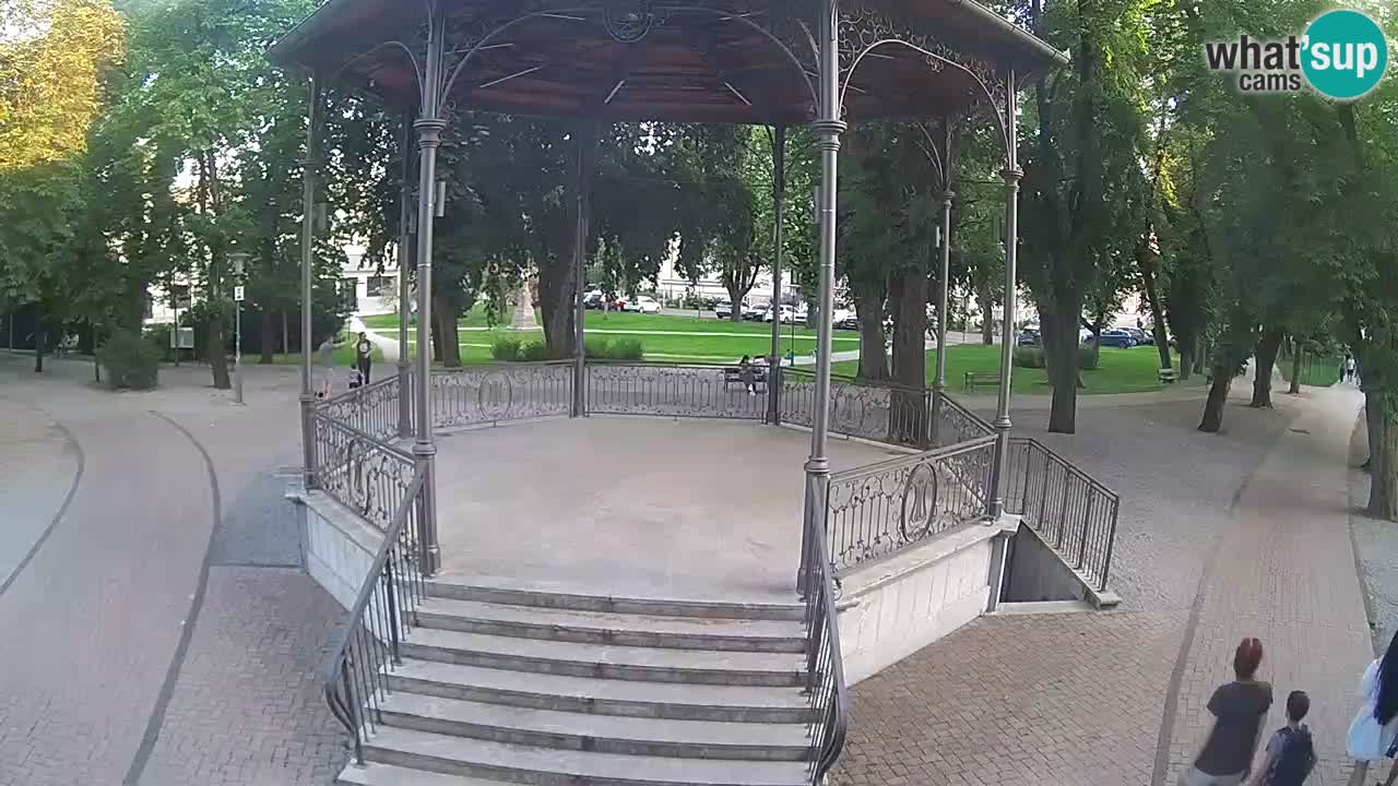 Karlovac live webcam – music pavilion