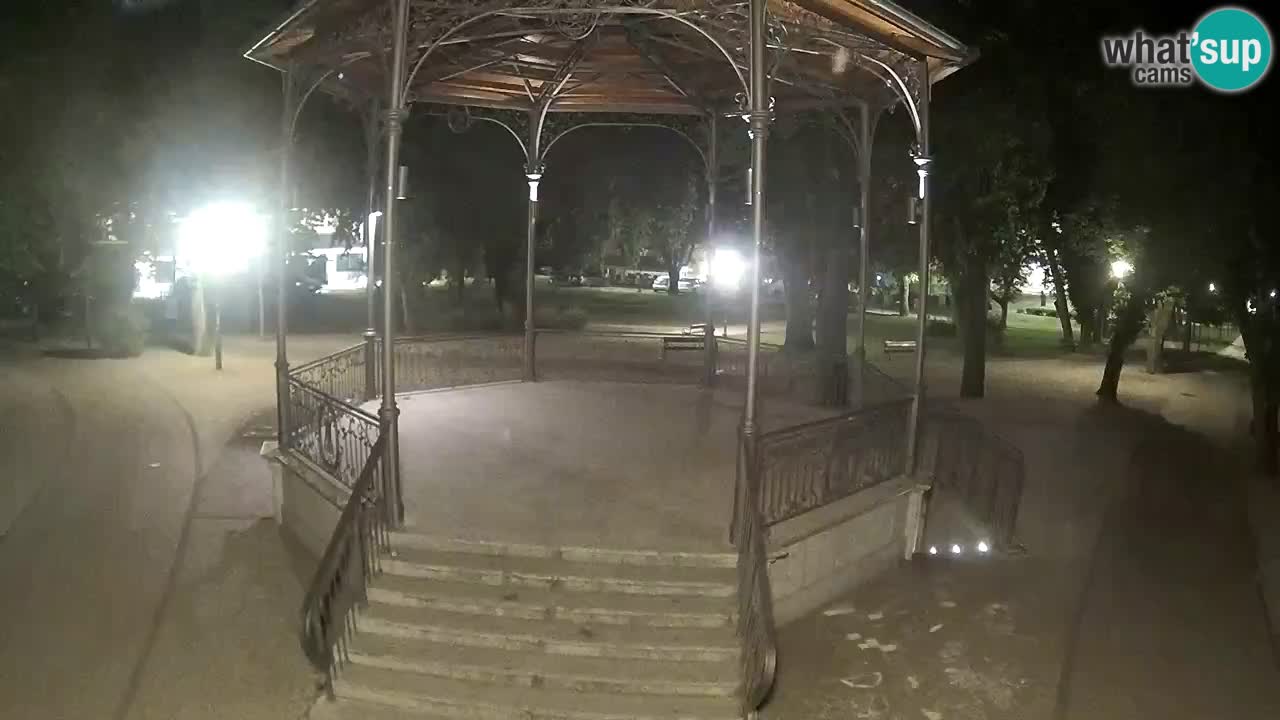 Karlovac live webcam – music pavilion