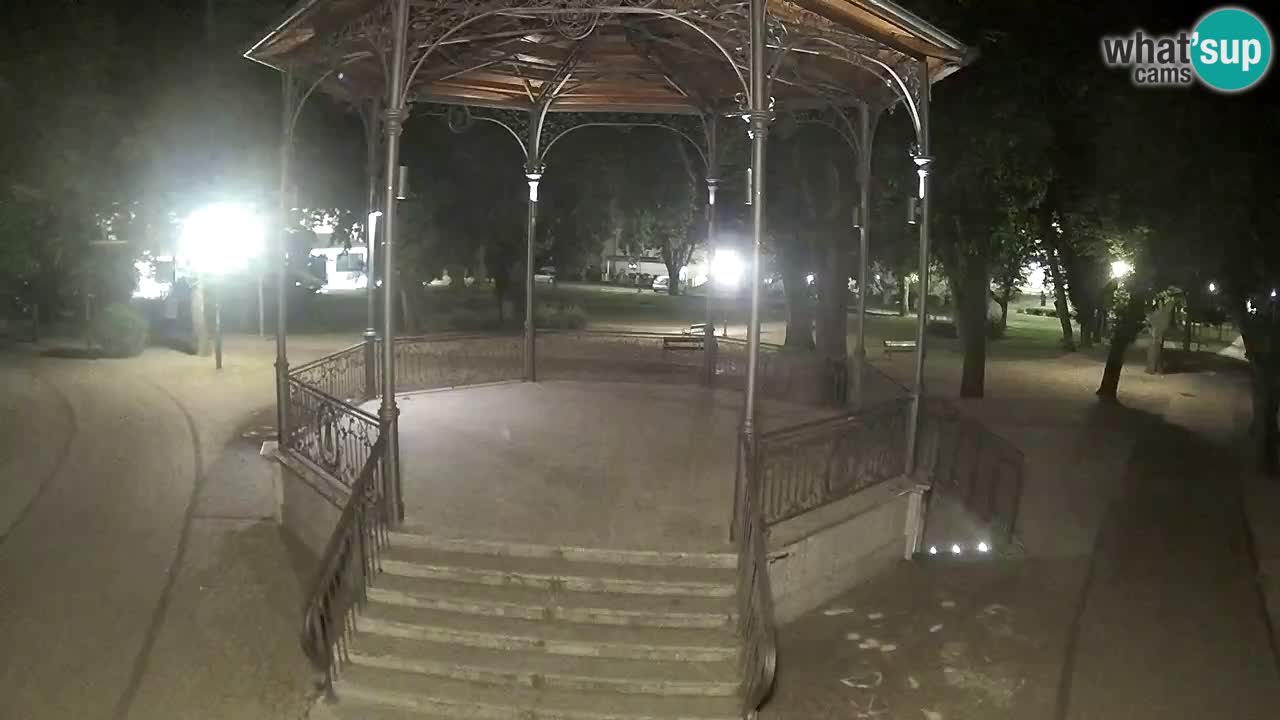 Karlovac live webcam – music pavilion