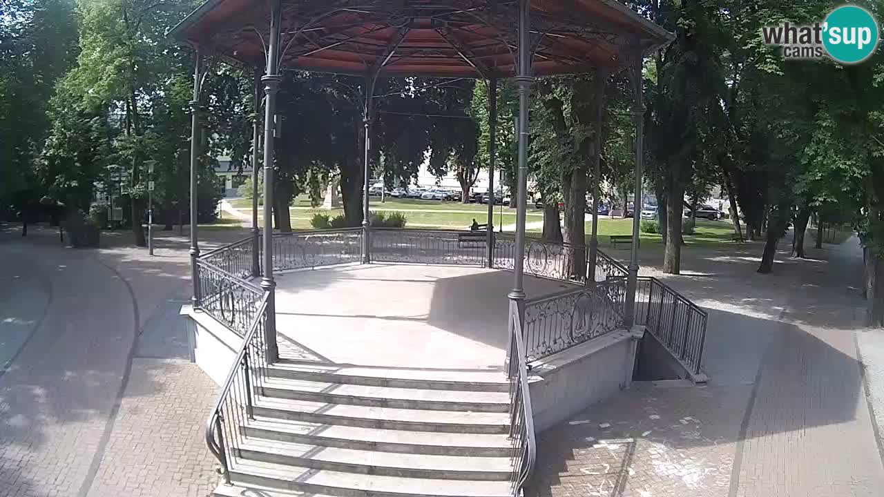 Karlovac live webcam – music pavilion