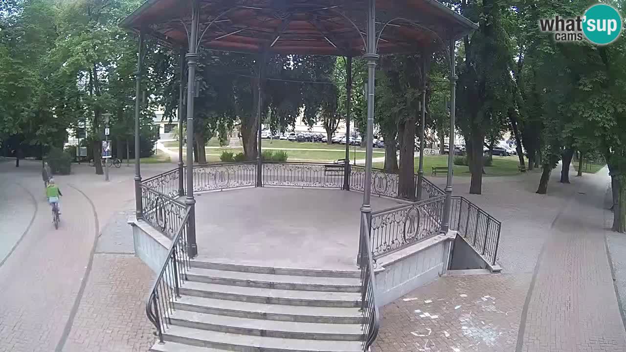 Karlovac live webcam – music pavilion