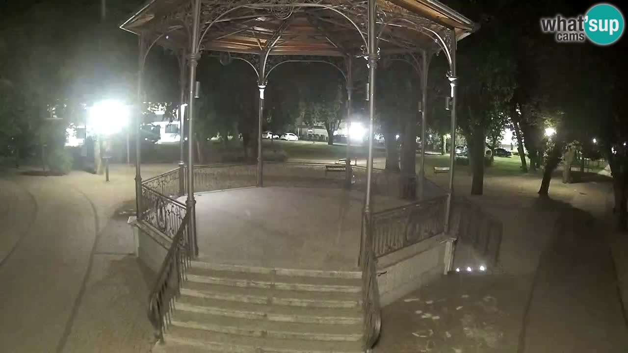 Karlovac live webcam – music pavilion