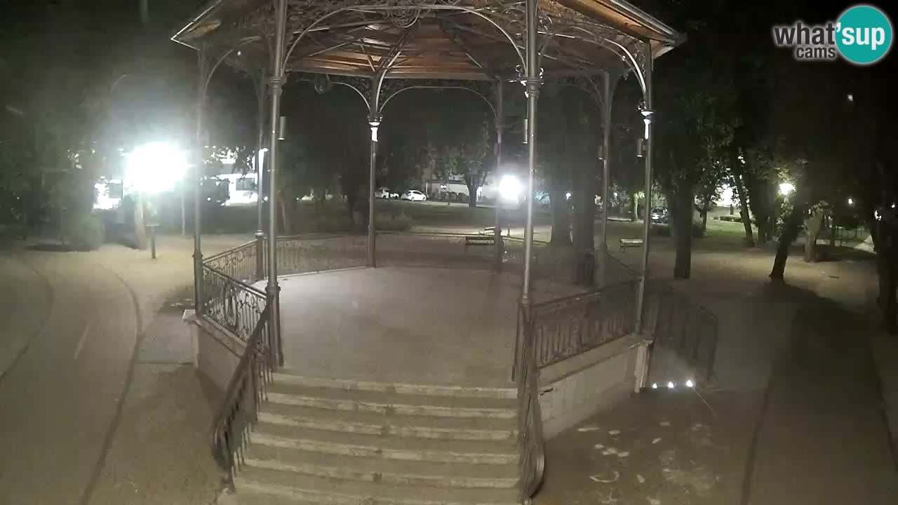 Karlovac live webcam – music pavilion